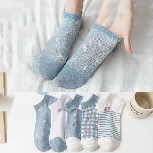 Calcetines Cortos para Mujer con Diseño de Ositos - Alta Calidad y Estilo Adorable - Image 16