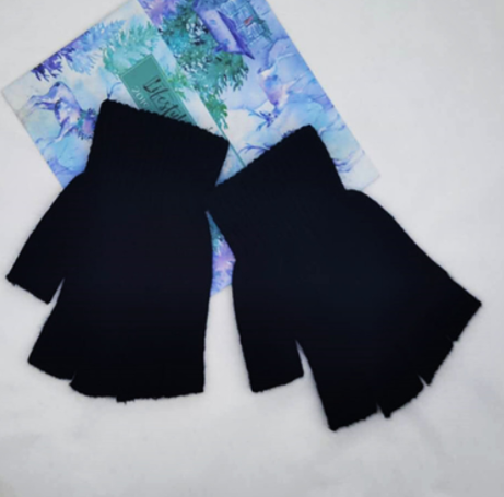 Guantes sin Dedos de Lana para Ciclismo - Cálidos y Versátiles - Image 7