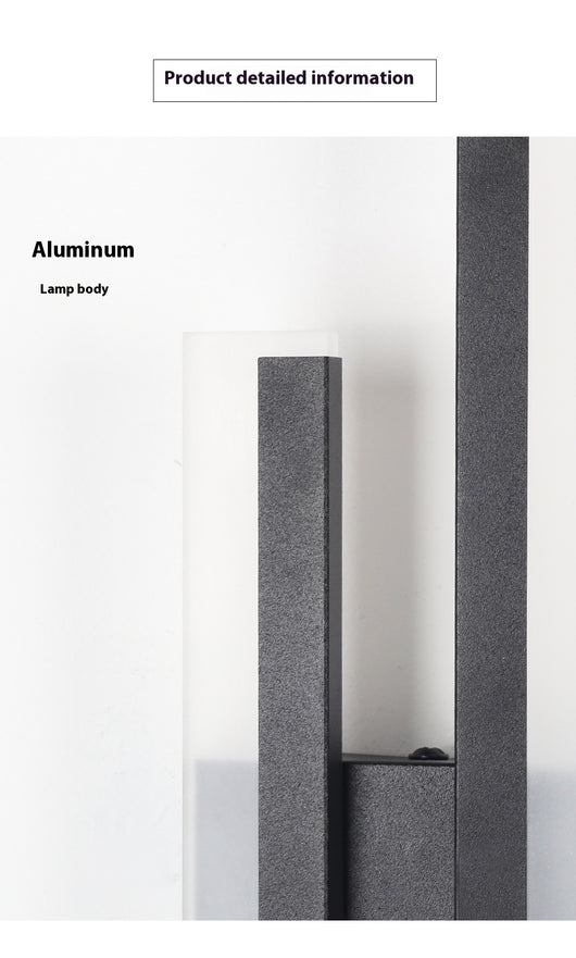 Lámpara de Pared Doble Línea Moderna para Hoteles y Pasillos - Image 14