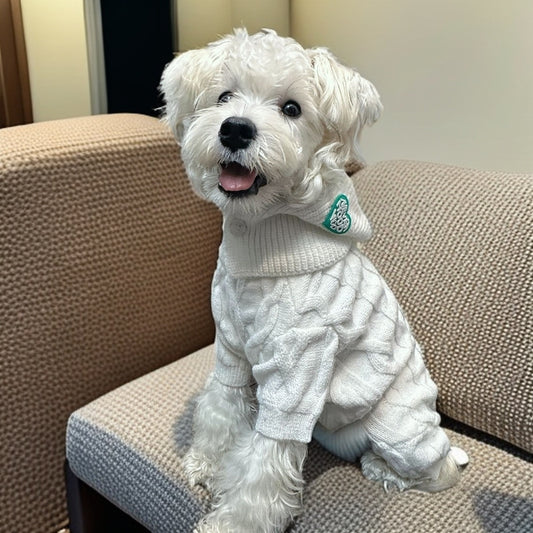 Suéter Tejido Cálido para Mascotas - Abrigo de Invierno y Otoño - Image 2