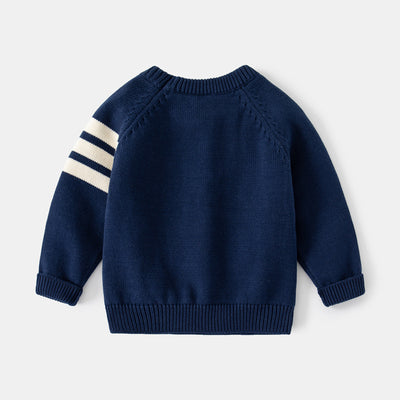 Suéter Infantil de Color Liso - Pullover Cómodo - Image 12