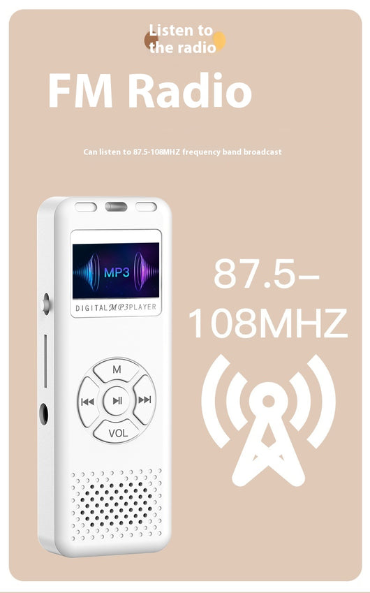 Reproductor MP4 Walkman con Bluetooth, Grabadora de Voz y Lápiz Inteligente - Image 15