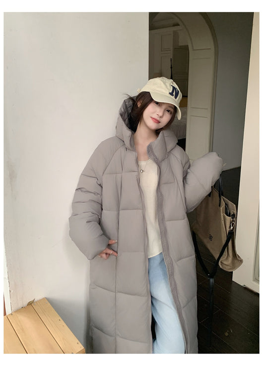 Chaqueta Acolchada Suelta para Mujer con Capucha - Abrigo de Algodón - Image 21