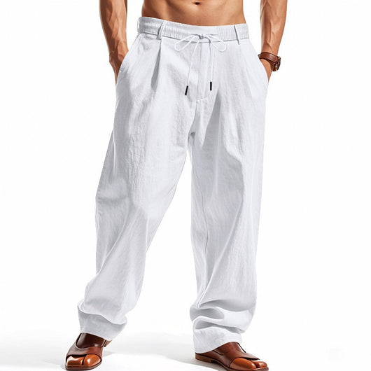 Pantalones Deportivos Anchos para Playa - Comodidad y Estilo para Hombre - Image 4