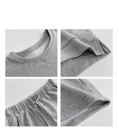 Conjunto Deportivo Casual Mujer Manga Larga Cuello Redondo Primavera Otoño - Image 27