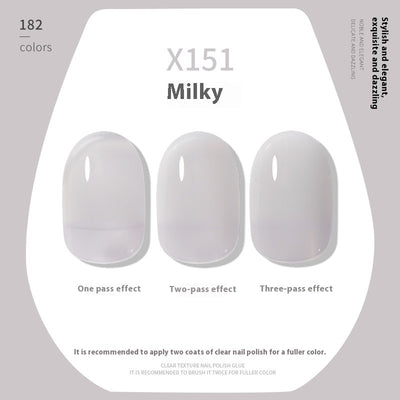 Esmalte UV Nude Transparente Cherry Red White - Image 16