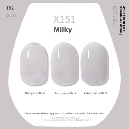 Esmalte UV Nude Transparente Cherry Red White - Image 16