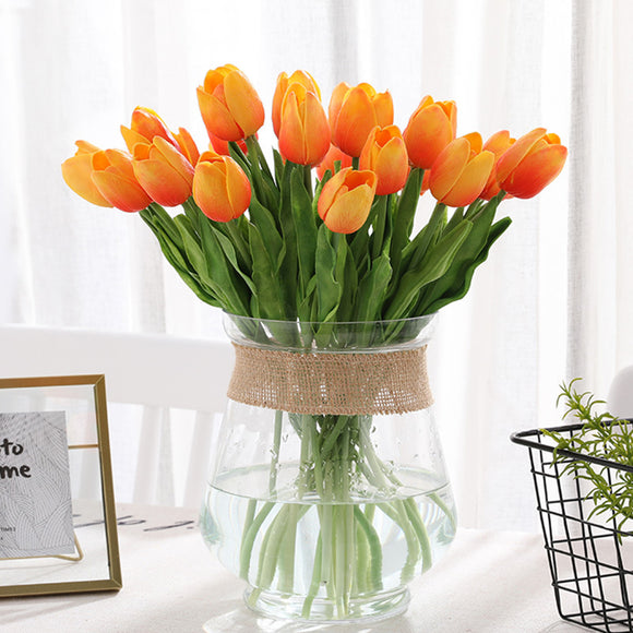 Mini Tulipanes de Poliuretano - Flores Artificiales Realistas