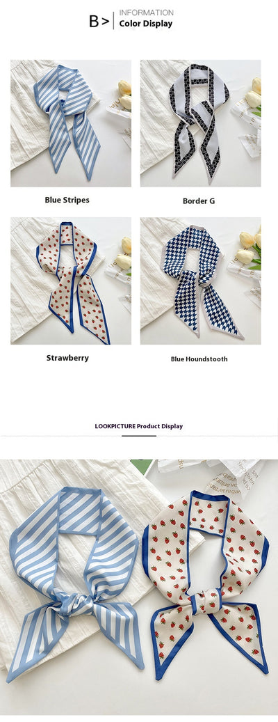 Cinta de Seda para Cabello Largo - Accesorio Decorativo Versátil - Image 8