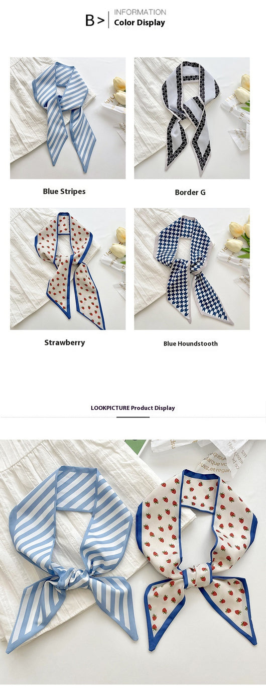 Cinta de Seda para Cabello Largo - Accesorio Decorativo Versátil - Image 8