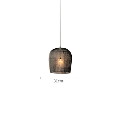 Lámpara Colgante Ratán Zen para Restaurante, Estudio y Sala de Té - Image 9