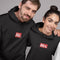 Sudadera Unisex con Capucha de Color Sólido para Parejas