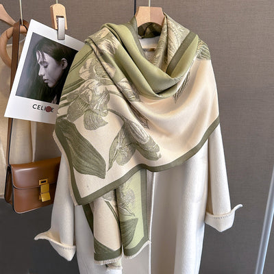 Manta Capa Estampada con Borlas - Cobertor Versátil para Todas las Estaciones - Image 12
