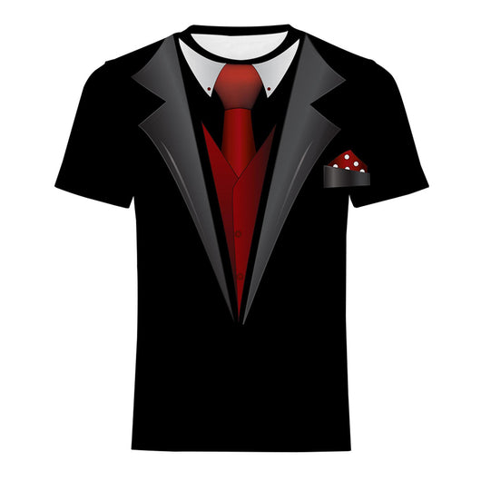 Playera Casual para Hombre con Estampado Digital Cuello Redondo - Image 30
