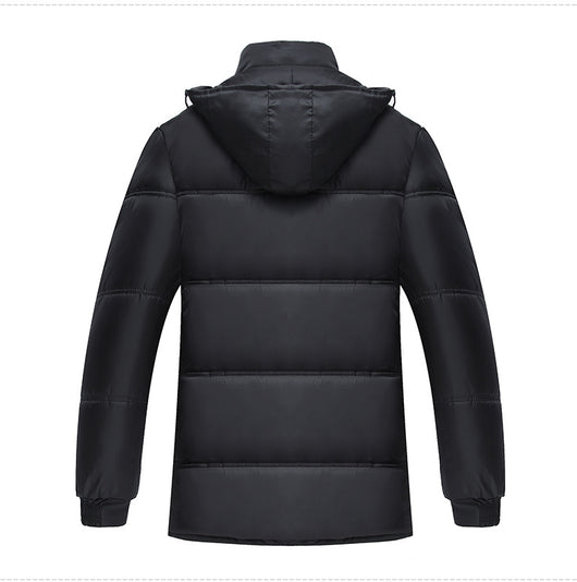 Abrigo de Algodón para Hombre - Chaqueta Invernal Clásica - Image 8