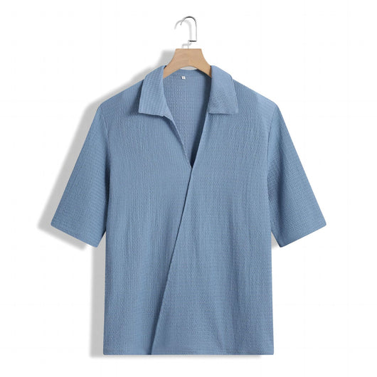 Conjunto Casual de Verano para Hombre: Playera Manga Corta y Pantalón Recto Cómodo - Image 21