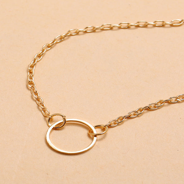 Collar Colgante Círculo Pequeño