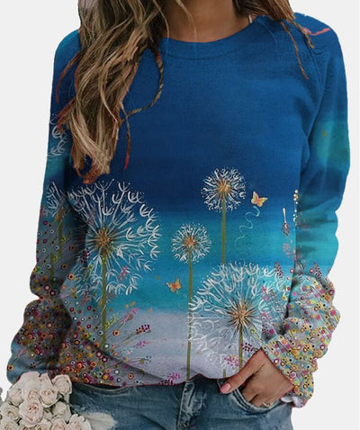 Sudadera Casual de Manga Larga Estampada con Forro Polar - Image 6