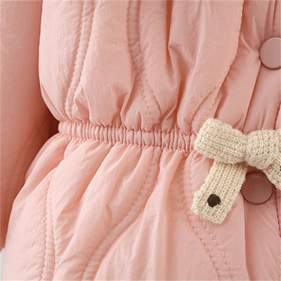 Abrigo Acolchado Térmico de Algodón Grueso para Niñas - Image 20
