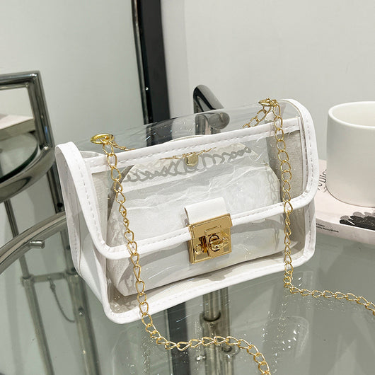 Bolsa Mensajera Transparente de Verano para el Hombro - Image 17
