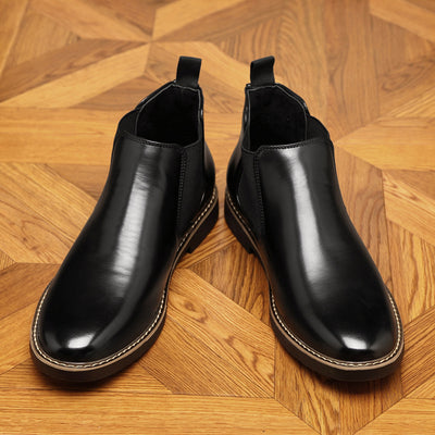 Botas Chelsea Plus Size Otoño Invierno con Doble Elástico - Image 3