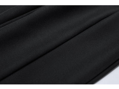 Pantalón Skinny Cropped Cintura Alta Efecto Reductor Negro y Blanco - Image 13
