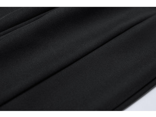 Pantalón Skinny Cropped Cintura Alta Efecto Reductor Negro y Blanco - Image 13