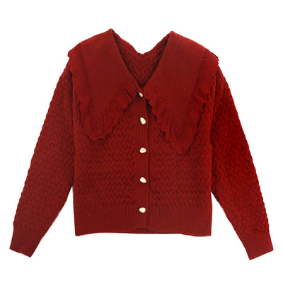 Cardigan Encaje Suave Navideño para Mujer - Image 4