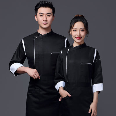 Uniforme Profesional Chef Manga Larga - Image 3