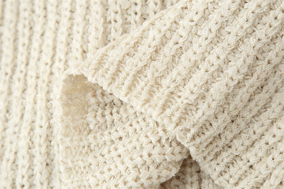 Abrigo Tejido con Moño Organza Transparente en Colores Sólidos - Image 14