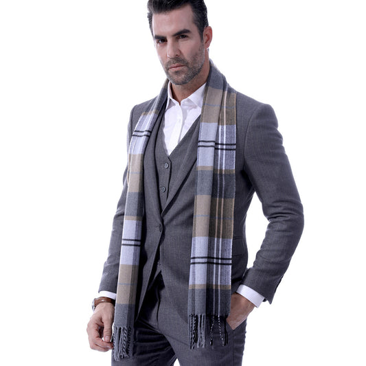 Bufanda Versátil para Hombre - Elegancia Casual y Profesional