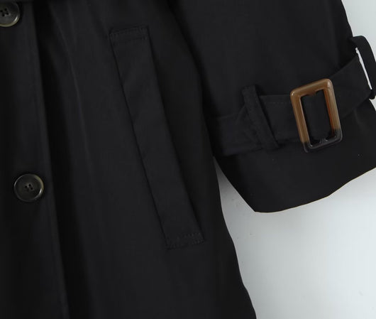 Abrigo Trench Casual Largo para Mujer - Image 25