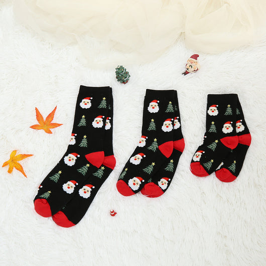 Calcetines Navideños a Juego para Familia - Diseño Jacquard Corto - Image 25