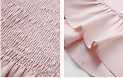 Blusa Elegante con Cuello y Cintura Ajustada para Mujer - Image 7