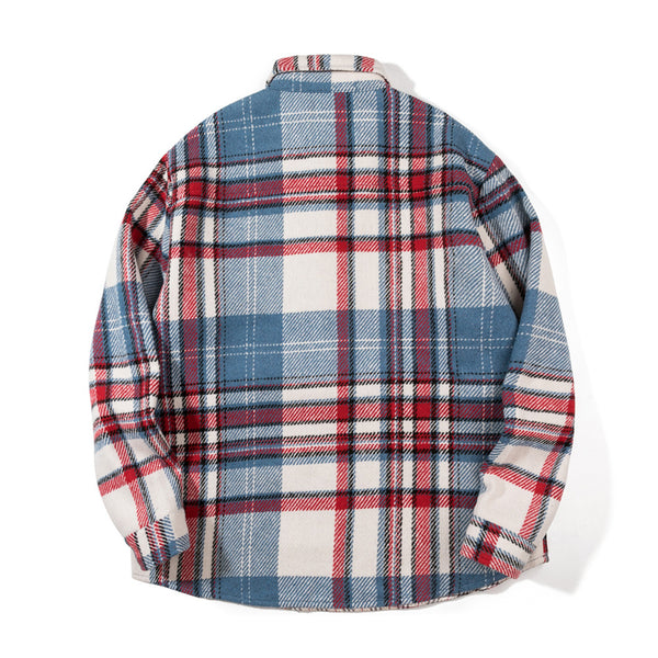 Camisa Suelta Cuello Solapa Tendencia Urbana Otoño
