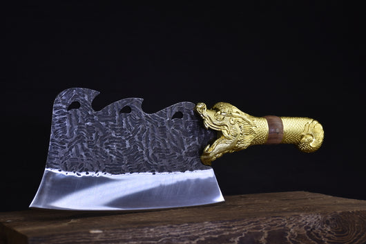 Cuchillo de Corte Dragon Bone - Equipamiento Dorado Premium - Image 6