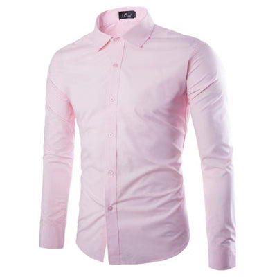 Camisa Polo de Manga Larga sin Planchado para Hombre - Image 7