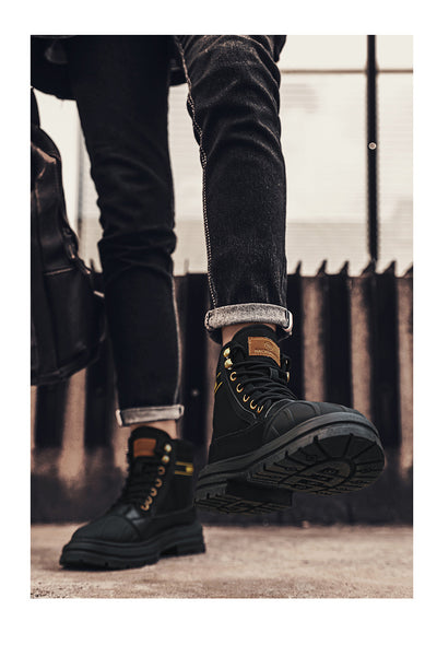 Botas Martin Altas Estilo Británico para Hombre - Image 19