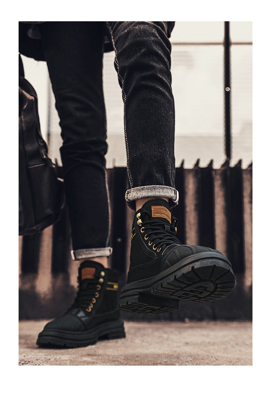 Botas Martin Altas Estilo Británico para Hombre - Image 19