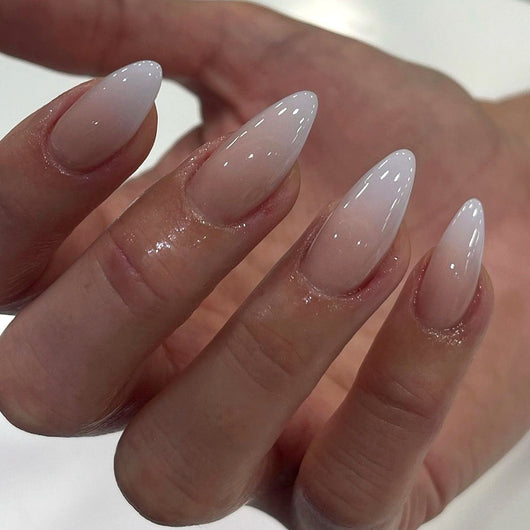 Stickers de Uñas Tipo Almendra con Degradado Suave - Image 6
