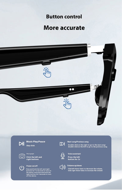 Gafas de Sol Inteligentes Bluetooth con Llamadas y Música - Image 10