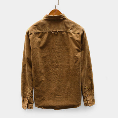 Chaqueta de Pana Casual con Bolsillos para Hombre - Image 6