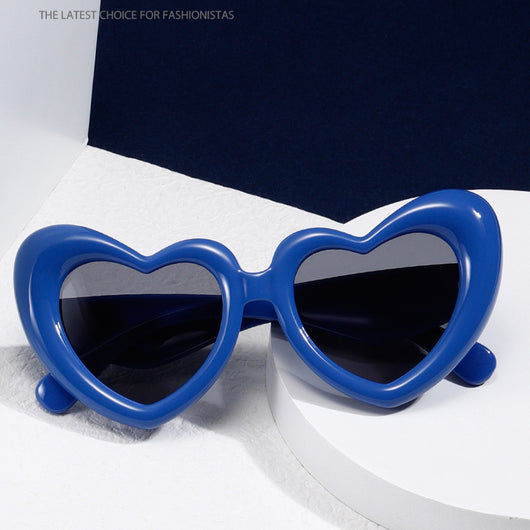 Gafas de Sol Forma de Corazón Marco Grueso Amor - Image 2