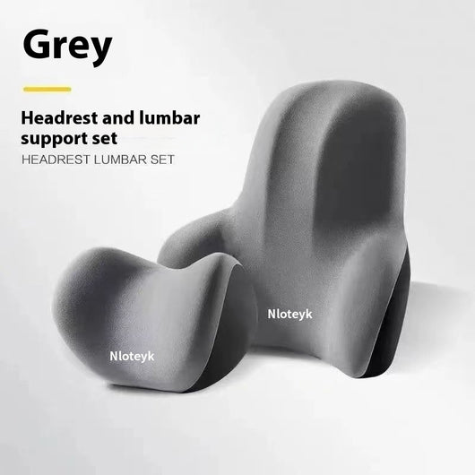 Cojín Cervical y Lumbar 4 Estaciones para Auto - Espuma Viscoelástica con Soporte Integral - Image 8