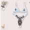 Bikini Realce Angel Demonio con Escote Pronunciado - Traje de Baño Dividido para Mujer