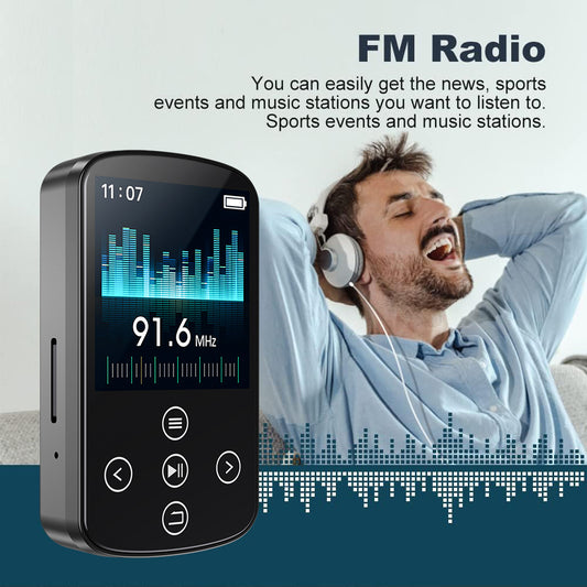Reproductor de Música Bluetooth HIFI con Pantalla Táctil