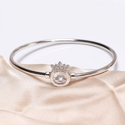 Pulsera de Plata 925 Corazón Corona Elegante - Image 10