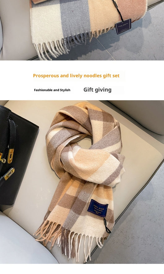 Bufanda de Lana para Hombre Invierno Multicolor - Diseño Moderno - Image 19