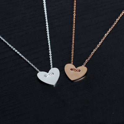 Collar Corto Corazón de Melocotón - Diseño Dulce y Encantador - Image 7