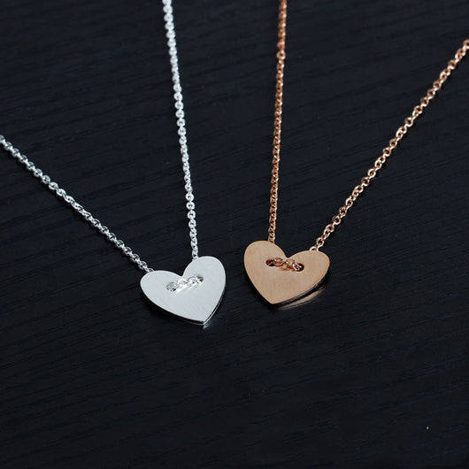 Collar Corto Corazón de Melocotón - Diseño Dulce y Encantador - Image 7